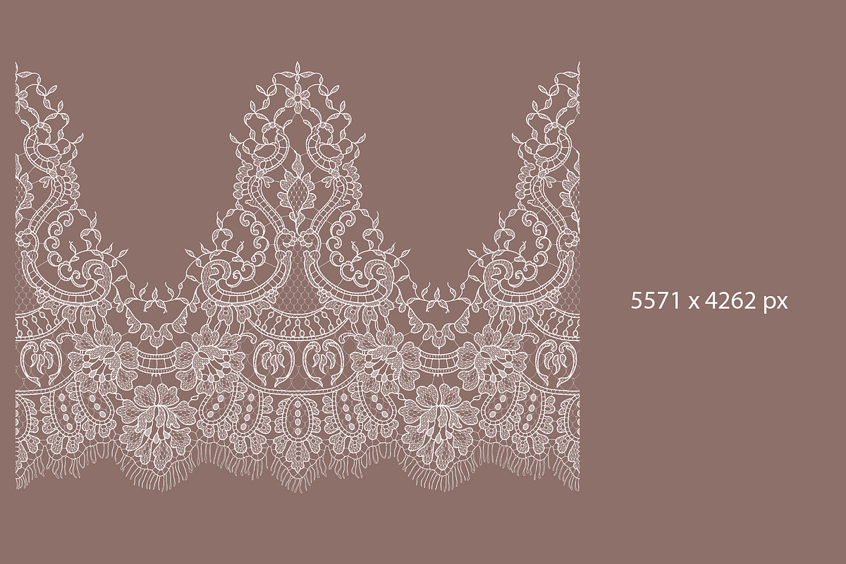 lace seamless ribbons, frames., a Pattern Graphic by Ajuga (Photo 5 of 9)