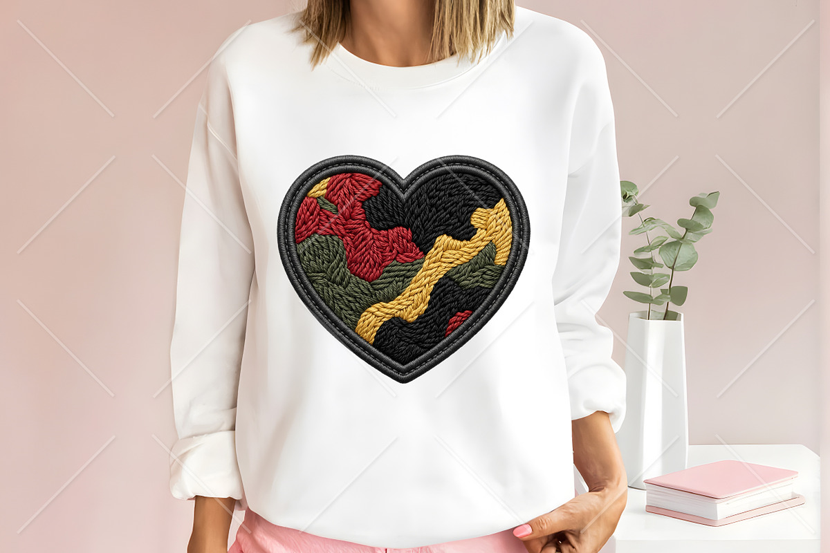 Black History Heart PNG, a Seasonal Illustration by Canvas Craft (Photo 3 of 5)