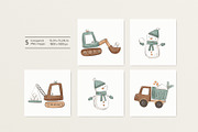 Winter construction, a Pattern Graphic by Olena Kuznietsova (Thumbnail 3 of 9)