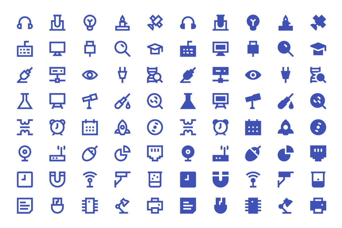 180 Science and Technology Icons, a Solid Icon by Creative Stall (Photo 4 of 5)
