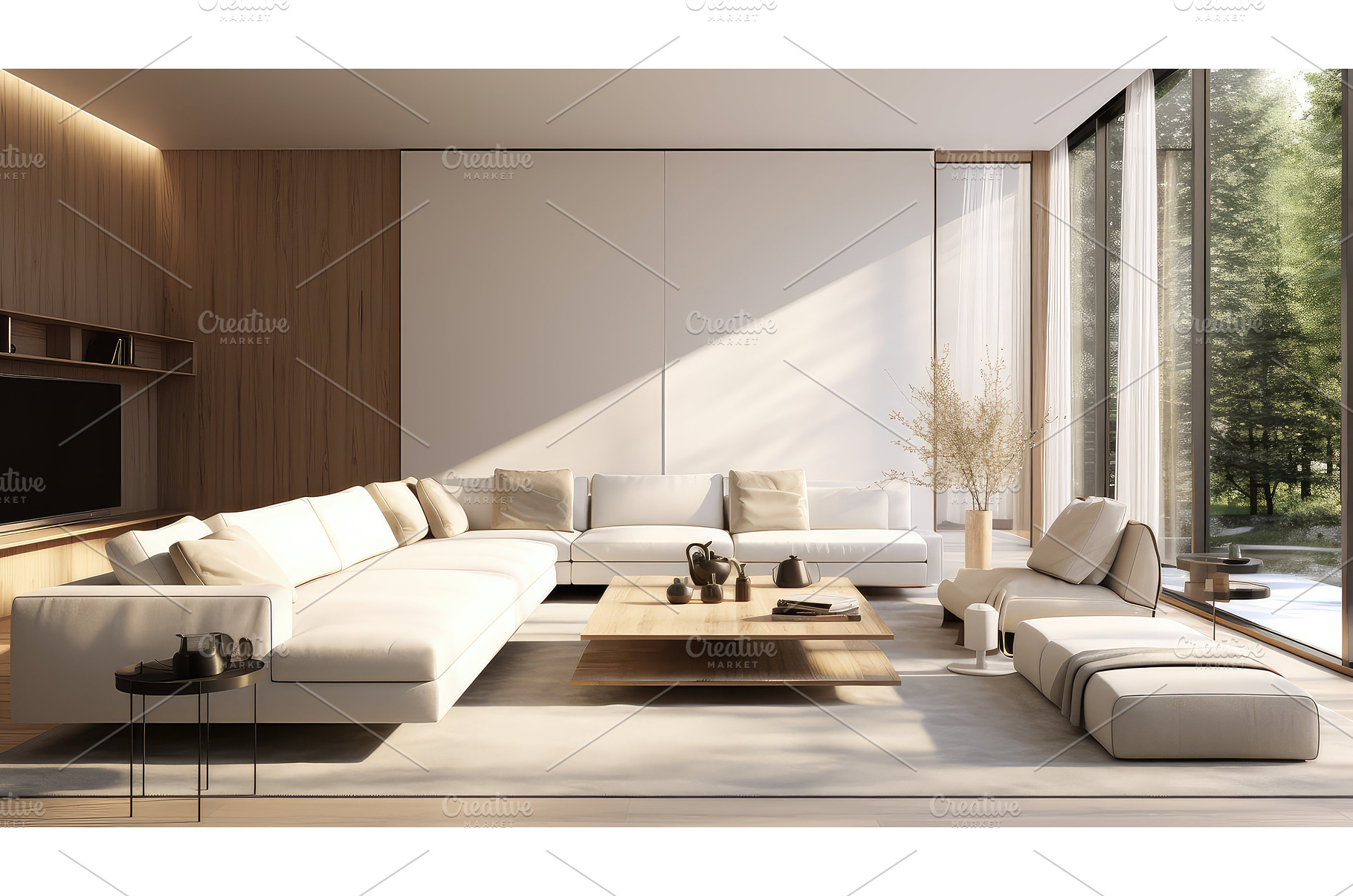 furniture 3d interior ai generated, a Background Photo by pikepicture