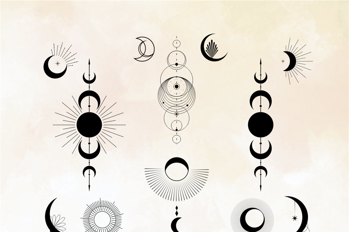Mystical elements for tarot cards, a Decorative Illustration by Onceli*art (Photo 9 of 13)