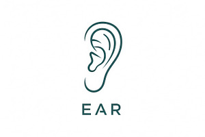 Minimal Ear Line, a Branding & Logo Template by Logocreative