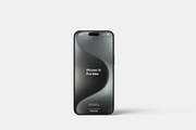 iPhone 15 Pro Max Mockup, an iPhone Mockup by Graphicbars (Thumbnail 2 of 20)