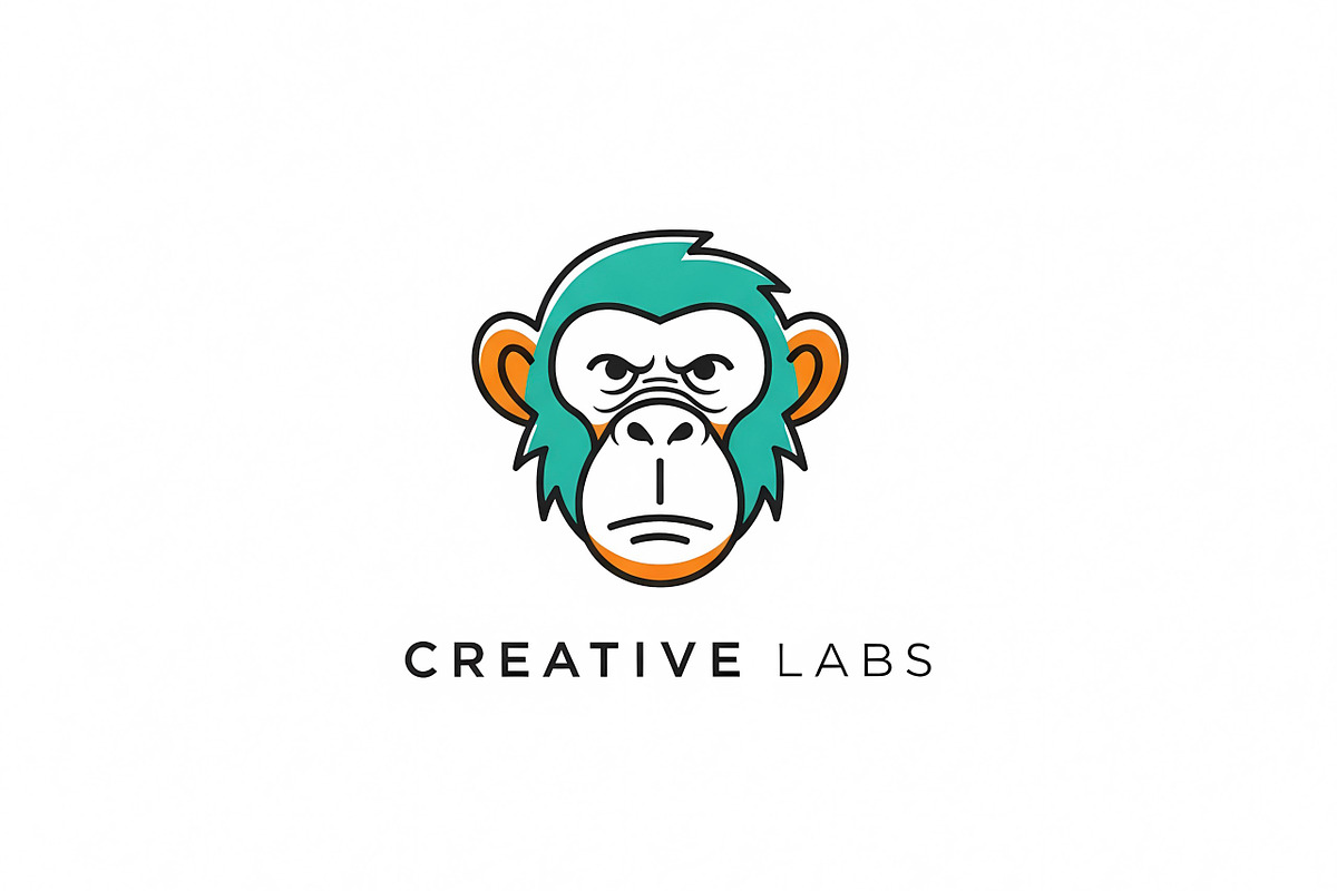 Creative Labs Monkey, a Branding & Logo Template by Logocreative (Photo 1 of 2)
