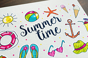 vector summer time icons, an Icon by martynmarin (Thumbnail 1 of 2)