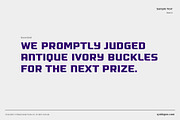 Baron, a Font by VarsityType® (Thumbnail 5 of 6)