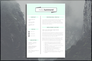 Word CV Template, a Resume Template by introDuice - CV / Resumes (Thumbnail 1 of 6)