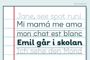 Bookbag School Font, a Sans Serif Font by Letradora (Thumbnail 2 of 9)