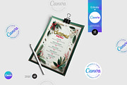 Christmas Menu Flyer Template, a Flyer Template by Aam360 (Thumbnail 2 of 3)