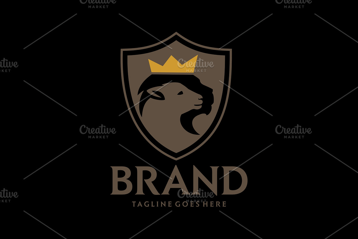 Lion and Lamb, a Branding & Logo Template by herulogo (Photo 2 of 4)