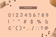 Floresto Textured Typeface, a Sans Serif Font by Kaligra.co (Thumbnail 4 of 16)