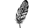Feather SVG Bundle, an Object Graphic by Designer_Momina (Thumbnail 7 of 18)