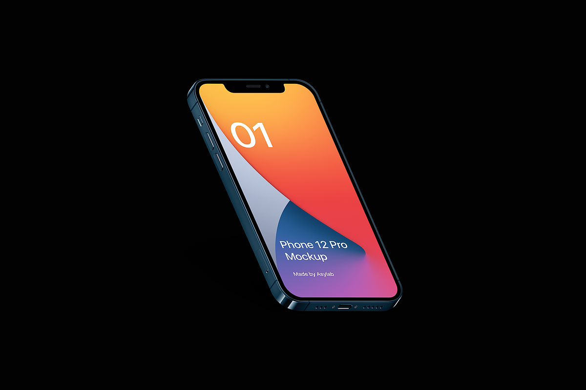 Phone 12 Pro - 20 Mockups Scenes, an iPhone Mockup by Asylab (Photo 17 of 37)