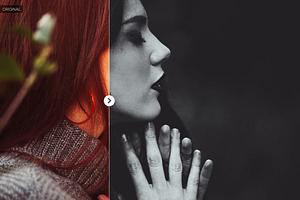 60 Black & White Photoshop Actions