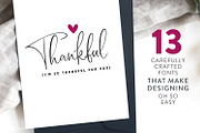 The Modern Artisan Font Collection, a Handwritten Font by Callie Rian & Co. (Thumbnail 3 of 25)