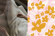 Blush & Ochre. Floral Patterns, a Pattern Graphic by PaperJamLab (Thumbnail 5 of 13)