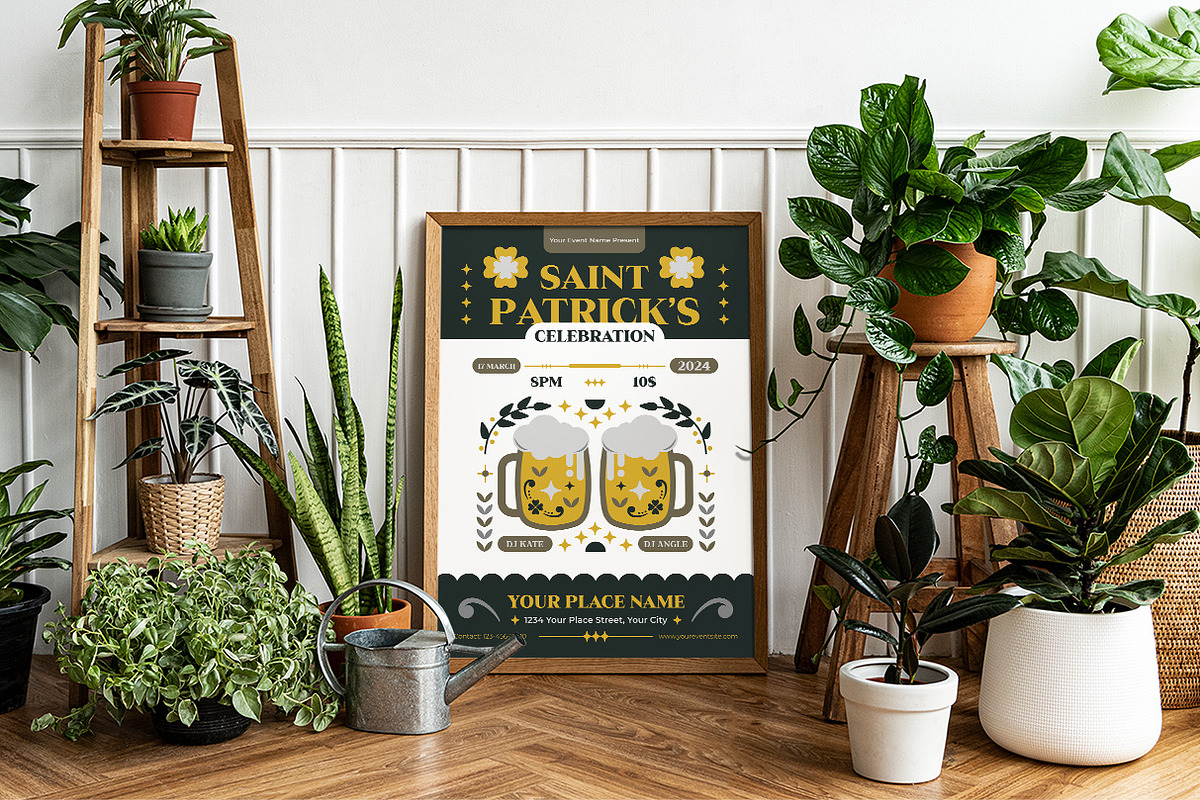 St Patricks Celebration Flyer, a Flyer Template by Hole Hope Design (Photo 2 of 5)