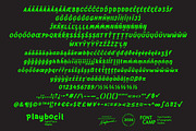 Playbocil Font, a Handwritten Font by Fontcamp Type Foundry (Thumbnail 9 of 16)