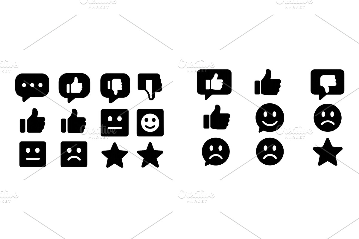 Collection of black social media, an Object Illustration by ZinetroN
