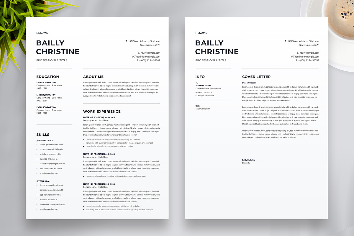 Resume / CV, a Resume Template by Aspect_Studio (Photo 4 of 5)
