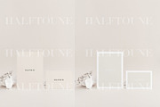 Modern Neutral Card Mockup Bundle, a Mockup by HALFTOUNE (Thumbnail 9 of 13)