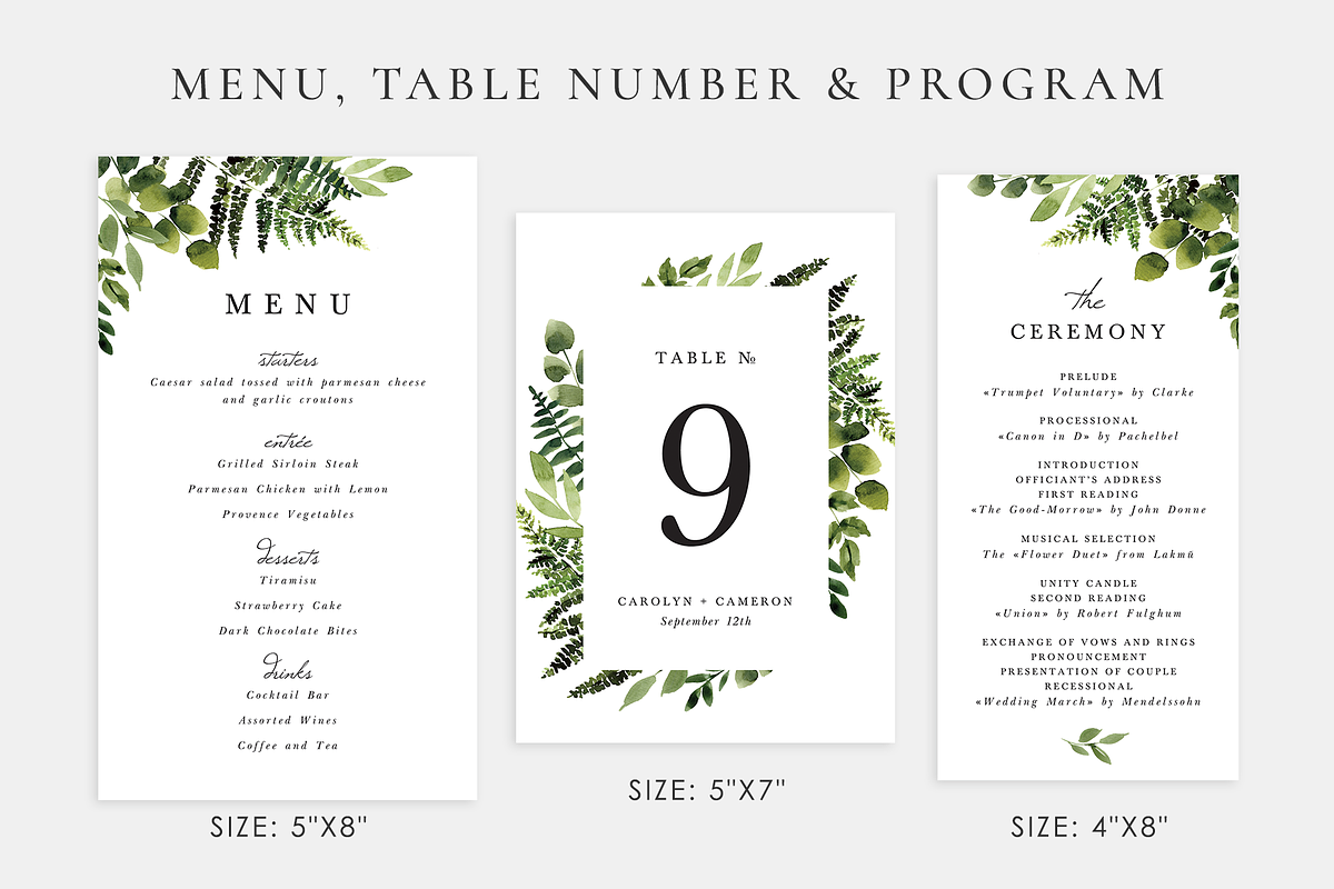 Sunny forest – wedding invitations, an Invitation Template by Helen Halik art (Photo 6 of 10)