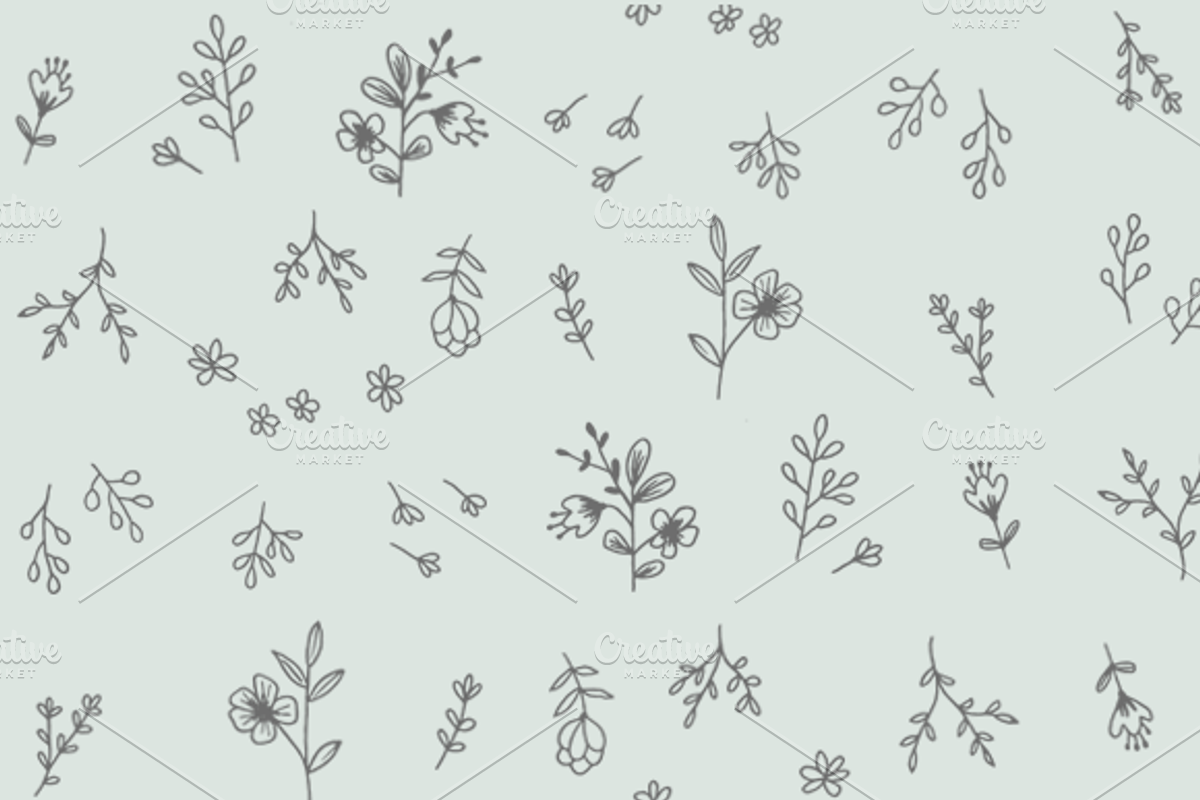 Hand Drawn Floral Elements, an Illustration by Form & Flourish (Photo 2 of 2)