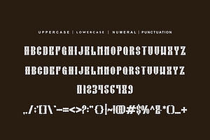 King Resmox - Western & Vintage Font