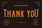 Vintage Rough, a Serif Font by Nirmana Visual (Thumbnail 8 of 10)