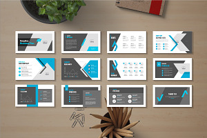 Simple Business Plan Slide Template