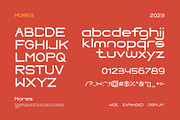 Mores - Modern Wide Sans Serif, a Sans Serif Font by TypeLogue (Thumbnail 5 of 5)