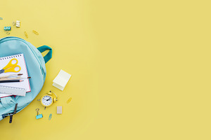 Back to school conceptual flat lay, a School & Education Photo by Lenor4ik