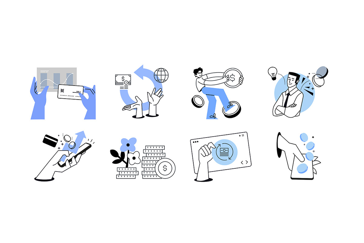 People and finance, a Finance Illustration by PureSolution (Photo 5 of 6)