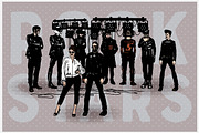 Rock stars, an Illustration by Vector Clash (Thumbnail 3 of 7)