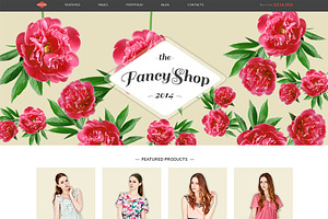 FancyShop Responsive Bootstrap Theme