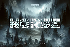 Norse Rune Font