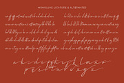 Monoluxe - Signature Font, a Script Font by Almeera Std (Thumbnail 6 of 10)
