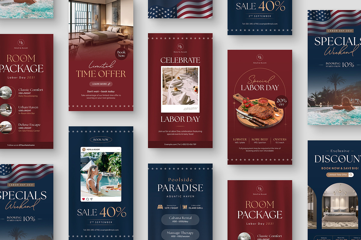 American Social Media Templates, a Social Media Template by BrandPacks (Photo 4 of 5)