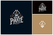 Tricorn Hat Captain Pirate Face Logo, a Branding & Logo Template by Enola99d (Thumbnail 1 of 2)
