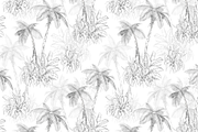 Sketch Tropical Forest Patterns, a Pattern Graphic by Jeanna Draw (Thumbnail 9 of 14)