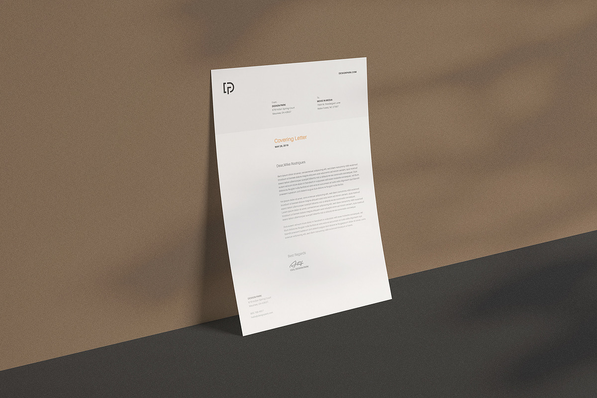 Invoice | Estimate | Business Card, a Stationery Template by AyshaCanvas (Photo 5 of 7)
