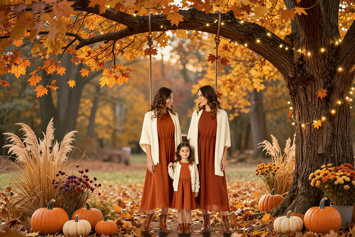 28 Autumn Harvest Digital Backdrops, a Background Graphic by 3Motional (Photo 14 of 18)