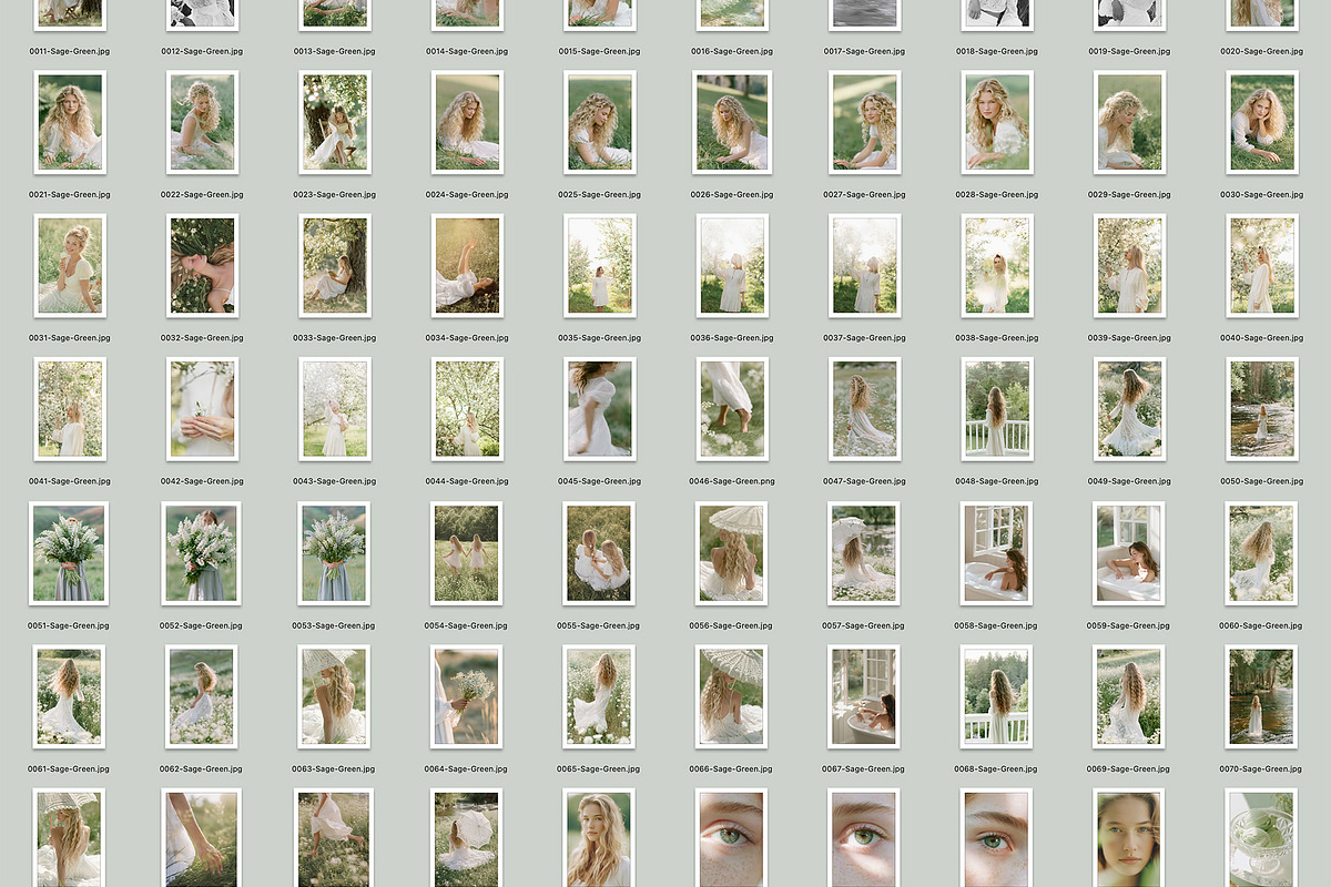 230 Sage Green Stock Images Bundle, a Beauty & Fashion Photo by Allure Art (Photo 32 of 33)