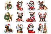 Quirky Christmas Dog Sublimation, a Graphic by CitraGraphics (Thumbnail 2 of 3)