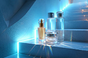 Futuristic Glowing Neon Ice Stairs, a Background Photo by Aura Canyon HQ (Thumbnail 9 of 9)