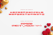Valentine Heart - Modern Valentine, a Sans Serif Font by overlaytemplates (Thumbnail 4 of 5)