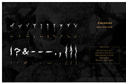 XXII Nekro, a Font by Doubletwo Studios (Thumbnail 5 of 11)