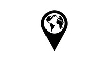 Modern location pin silhouettes, an Illustration by Amazin_art (Thumbnail 28 of 31)