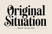 Agency Vinatge Serif Display, a Serif Font by Luna Shop (Thumbnail 6 of 9)